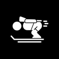 Biathlon Vector Icon Design