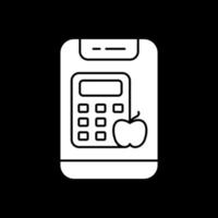 Calorie Calculator Vector Icon Design