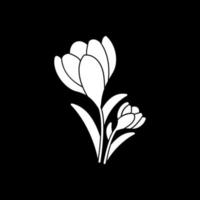 Crocus Vector Icon Design