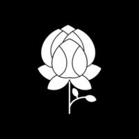 Peony Vector Icon Design