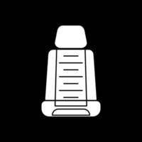 Racing Car Seat Vector Icon Design