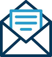 Newsletter Vector Icon Design