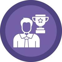Winner Vector Icon Design