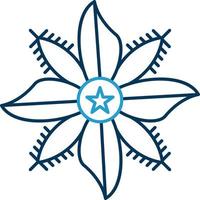 Borage Vector Icon Design