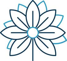 Lotus Flower Vector Icon Design