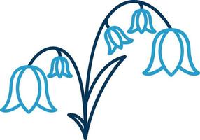 Bluebell Vector Icon Design