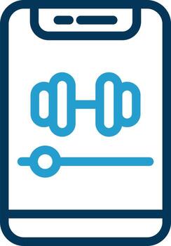 Exercise Tutorial Vector Icon Design