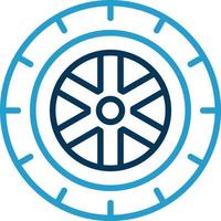 Tire Vector Icon Design