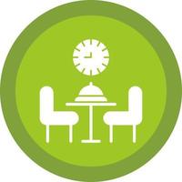 diseño de icono de vector de comedor