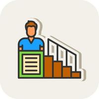 Step Vector Icon Design