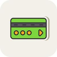 Credit Card Vector Icon Design