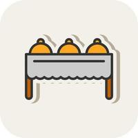 Buffet Vector Icon Design