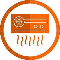 Air Conditioner Vector Icon Design