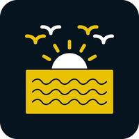 Sunrise Vector Icon Design