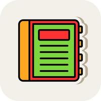 Books Vector Icon Design