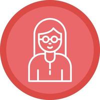 Grandmother Vector Icon Design