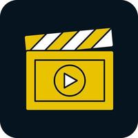 Video Making Vector Icon Design