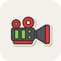 Film Camera Vector Icon Design