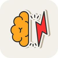 Brainstorm Vector Icon Design