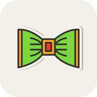 Bow Tie Vector Icon Design