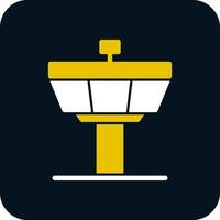 Control Tower Vector Icon Design