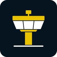 Control Tower Vector Icon Design