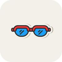 Sunglasses Vector Icon Design