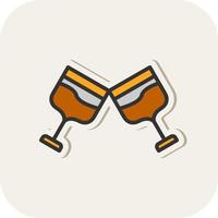 Wine Vector Icon Design