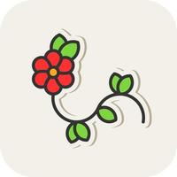 Flowers Vector Icon Design