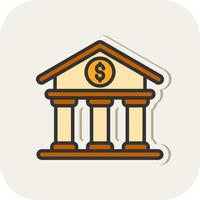 Bank Vector Icon Design