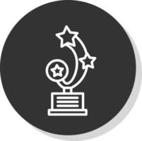 diseño de icono de vector de premio