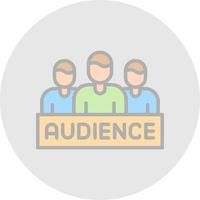 Audience Vector Icon Design