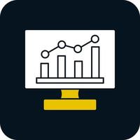 Monitoring Vector Icon Design