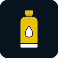 Water Bottle Vector Icon Design