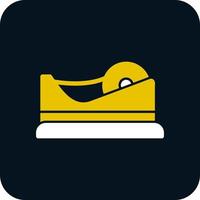 Tape Dispenser Vector Icon Design