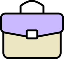 väska kontor ikon på vit bakgrund för grafisk och webb design. png