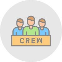 Crew Vector Icon Design