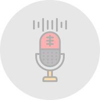 Voice Recording Vector Icon Design