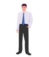 homme dans costume. homme d'affaire illustration png