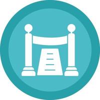Red Carpet Vector Icon Design
