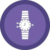 Wristwatch Vector Icon Design