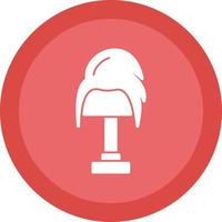 Wig Vector Icon Design