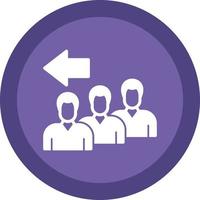 Queue Vector Icon Design
