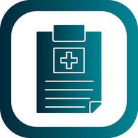 Health Report Vector Icon Design