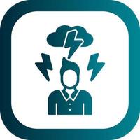 Stress Vector Icon Design