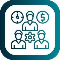 Management Vector Icon Design