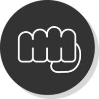 Fist Vector Icon Design