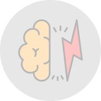 Brainstorm Vector Icon Design
