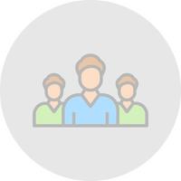 Staff Vector Icon Design