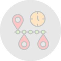 Timeline Vector Icon Design